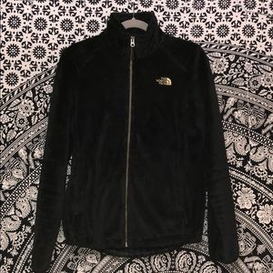 BLACK & GOLD North Face Zip-up Jacket
